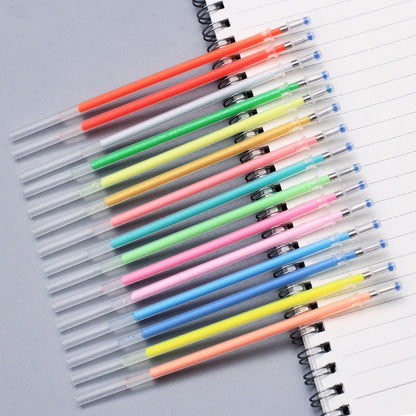 Multi-Colored Gel Pen Refills Set, 100-Pack by HitMyNeed