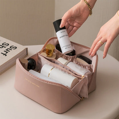 Multi Compartment Makeup Travel Bag by HitMyNeed