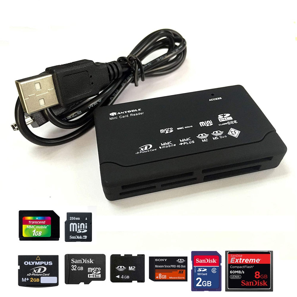 Multi-Format USB 2.0 Memory Card Reader by HitMyNeed