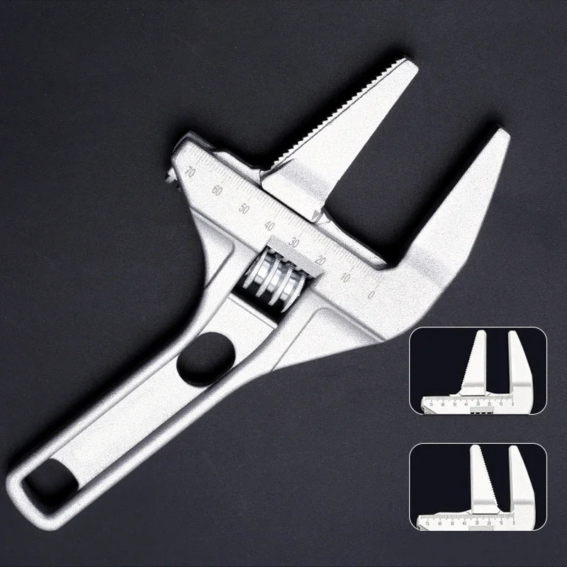 Multi‑Function Adjustable Aluminium Alloy Wrench 8-70mm by HitMyNeed