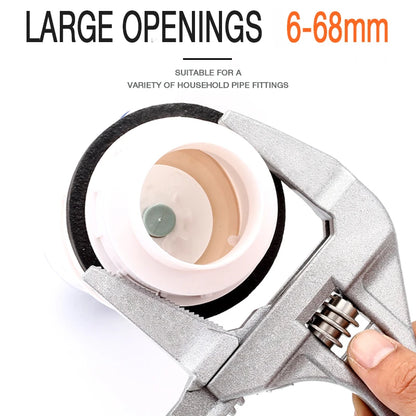 Multi‑Function Adjustable Aluminium Alloy Wrench 8-70mm by HitMyNeed