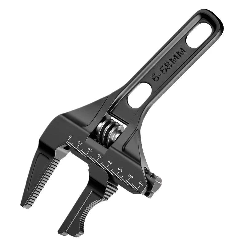 Multi‑Function Adjustable Aluminium Alloy Wrench 8-70mm curved-toothed-2 by HitMyNeed