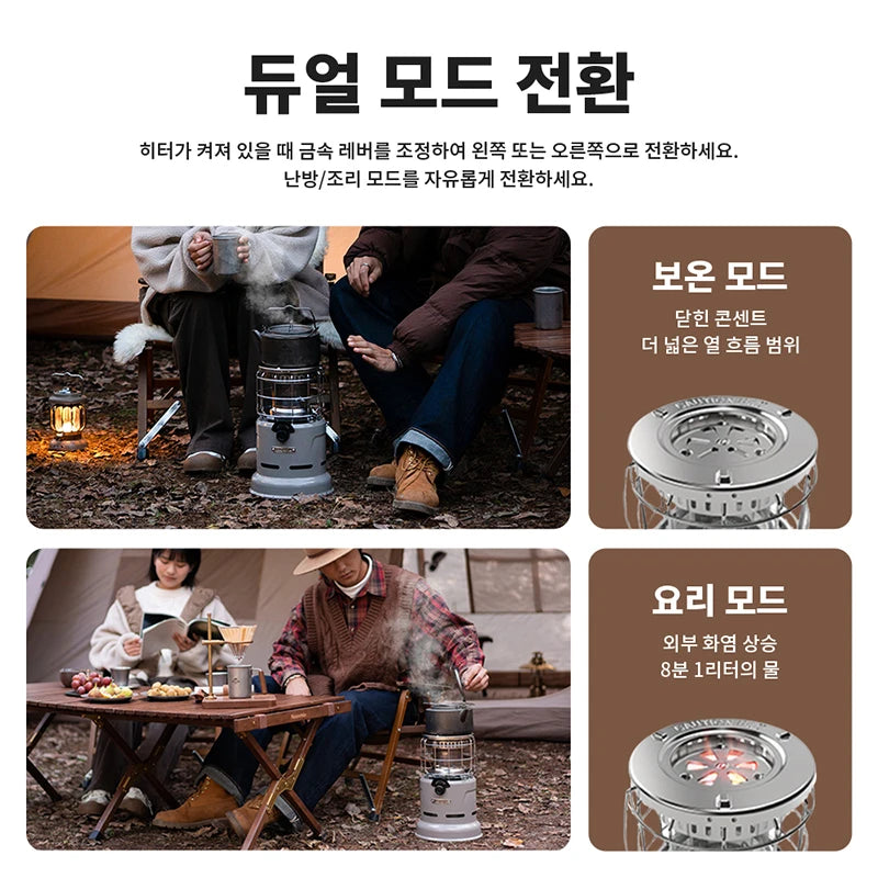 Multi-Function Camping Gas Stove & Portable Heater by HitMyNeed