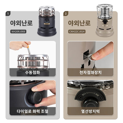 Multi-Function Camping Gas Stove & Portable Heater by HitMyNeed