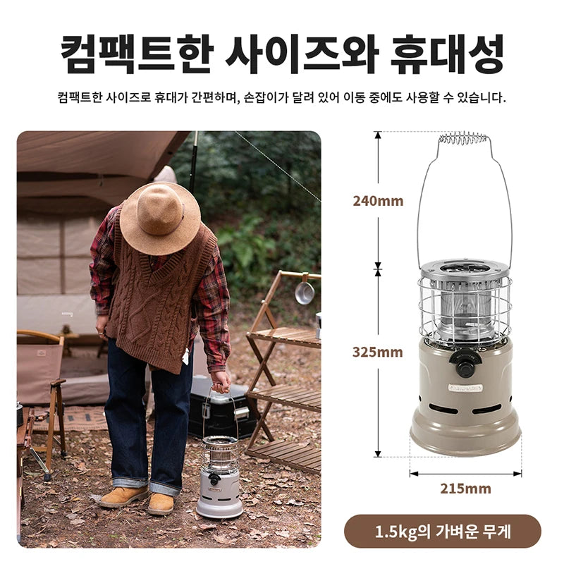 Multi-Function Camping Gas Stove & Portable Heater by HitMyNeed