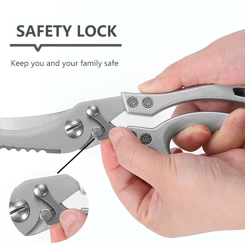 Multi-Function Chicken Cutting Kitchen Scissors by HitMyNeed