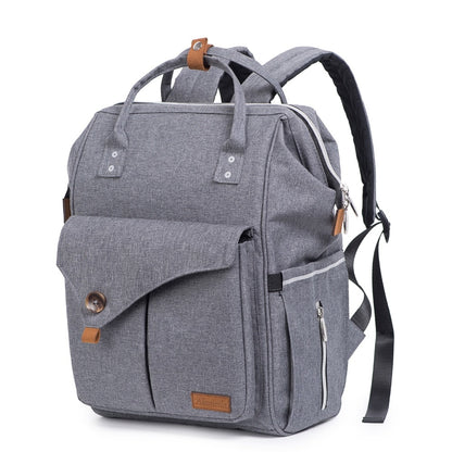 Multi-Function Diaper Bag Backpack with Changing Pad by HitMyNeed