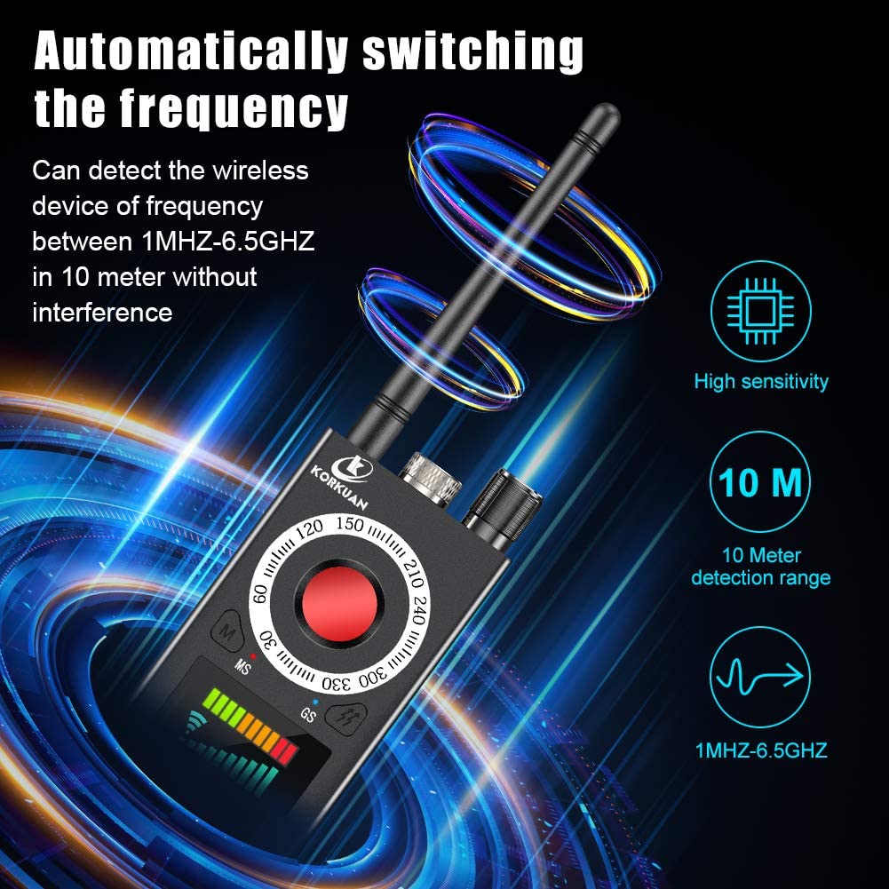 Multi-Function RF Bug & Hidden Camera Detector by HitMyNeed