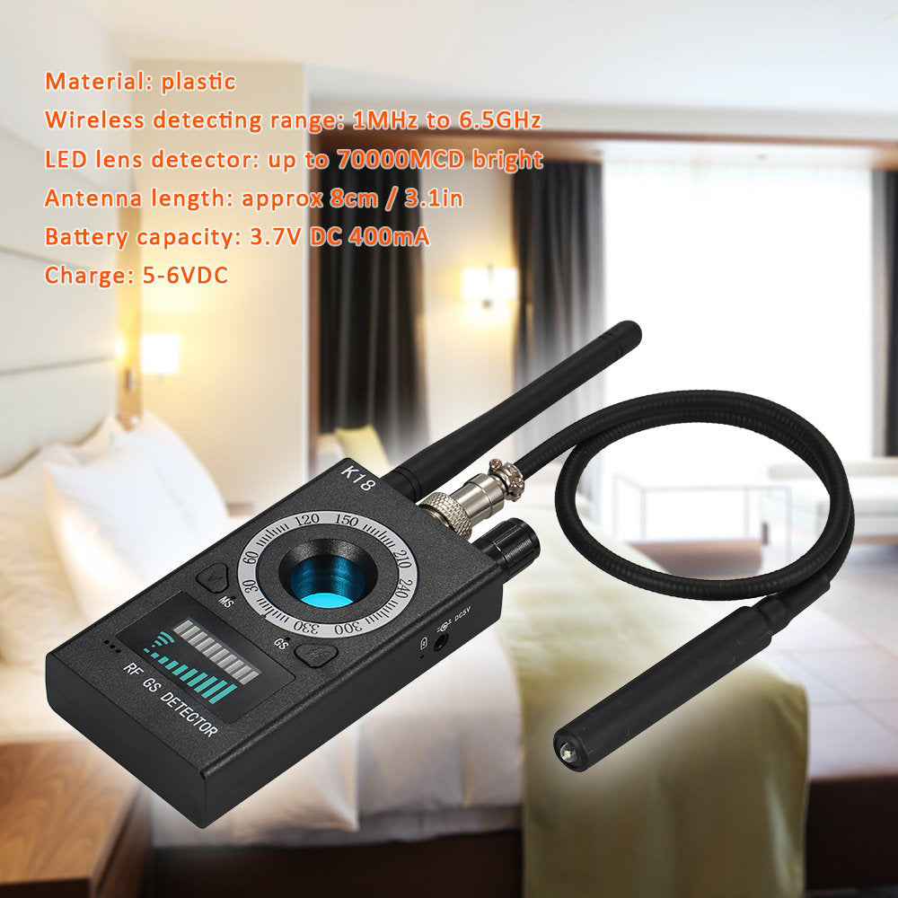 Multi-Function RF Bug & Hidden Camera Detector by HitMyNeed