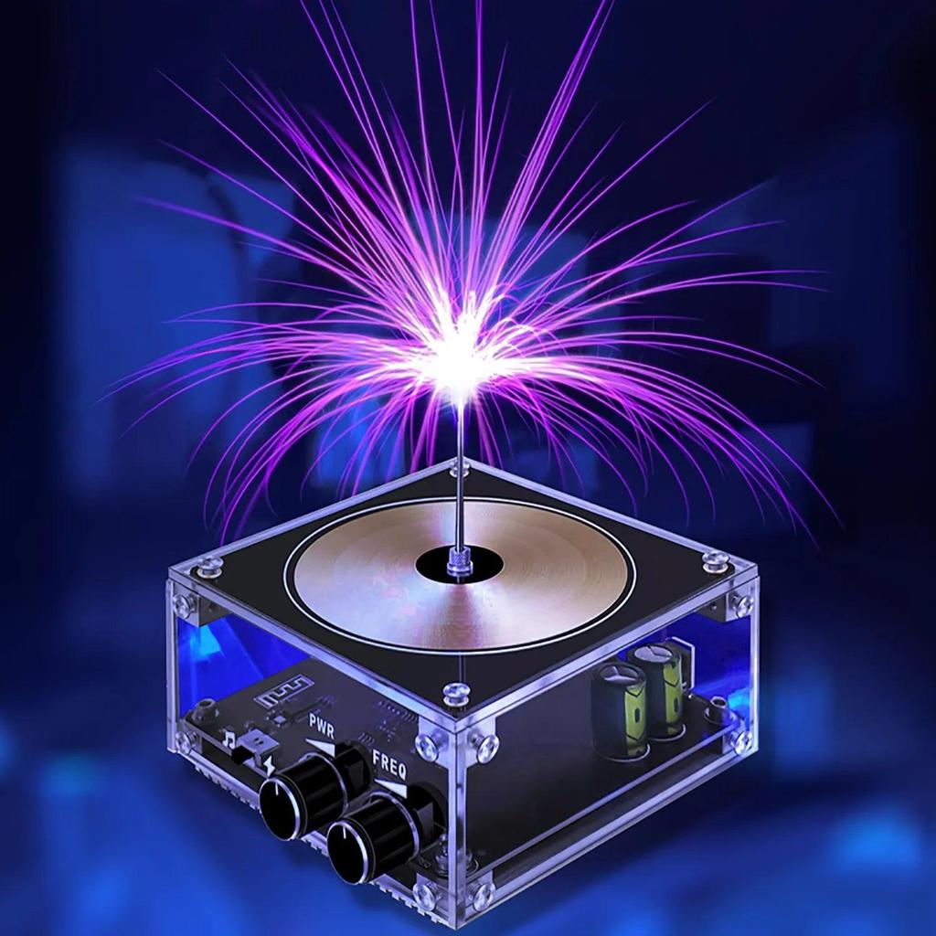 Multi-Function Tesla Coil Music Speaker & Lab Demo by HitMyNeed