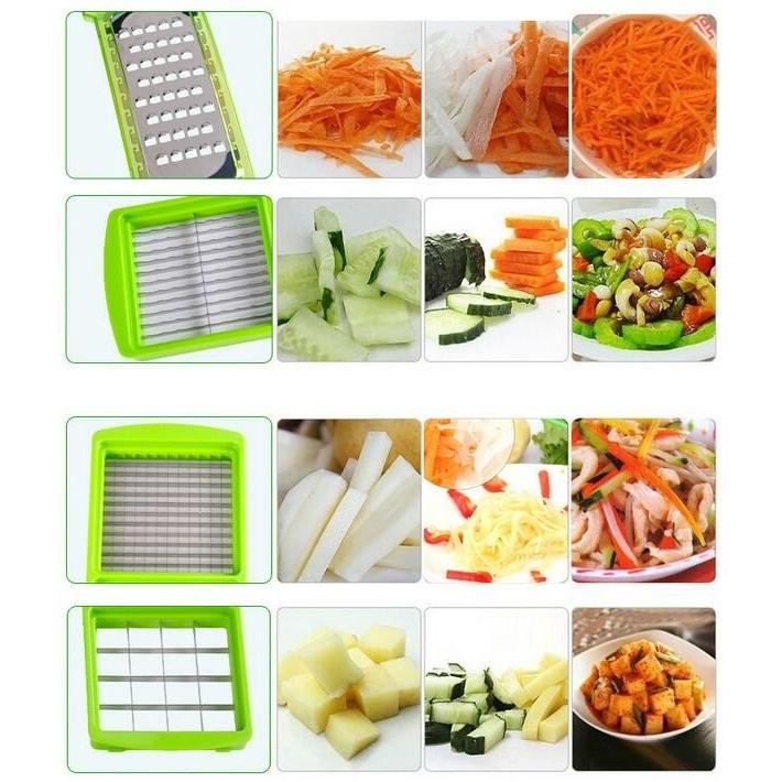 Multi Function Vegetable Slicer and Cutter Set by HitMyNeed