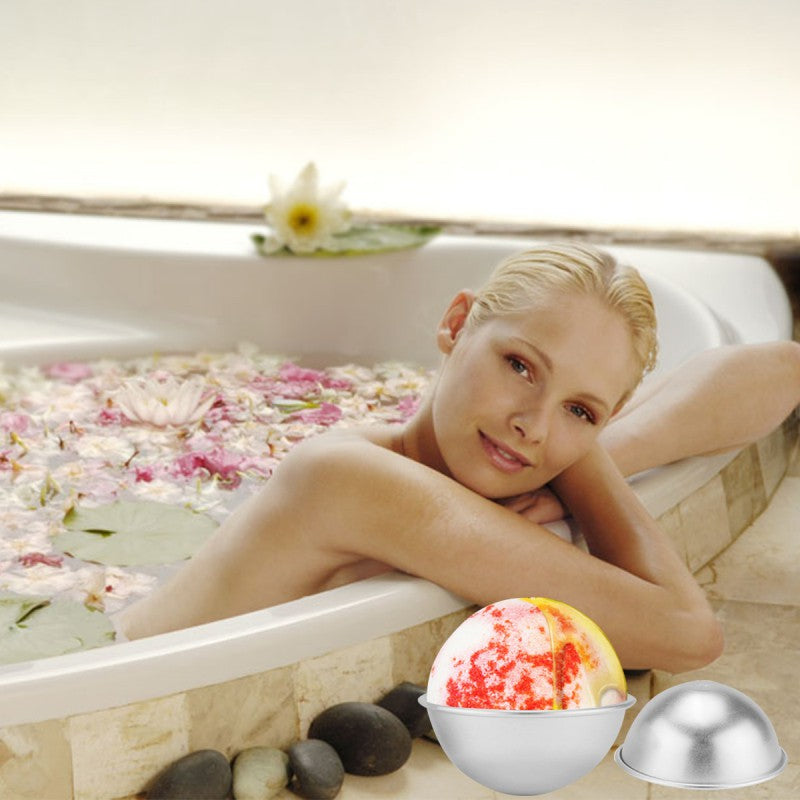 Multi Functional 3D Bath Bomb Molds Set of 6 by HitMyNeed