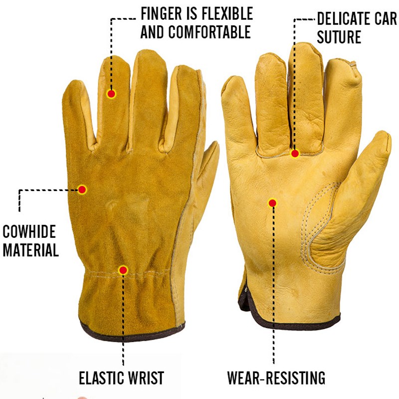 Multi-Functional Goat Grain Work Gloves by HitMyNeed
