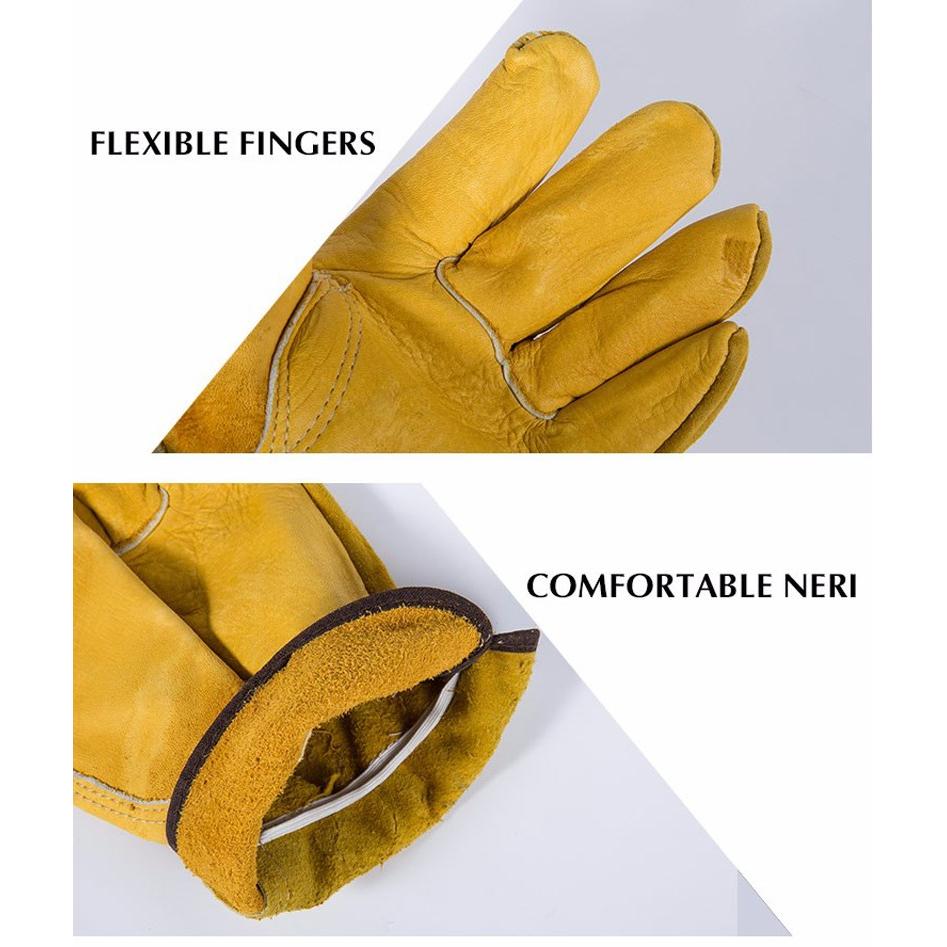 Multi-Functional Goat Grain Work Gloves by HitMyNeed