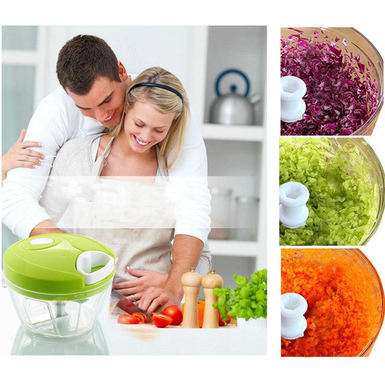 Multi Functional Manual Instant Food Chopper by HitMyNeed