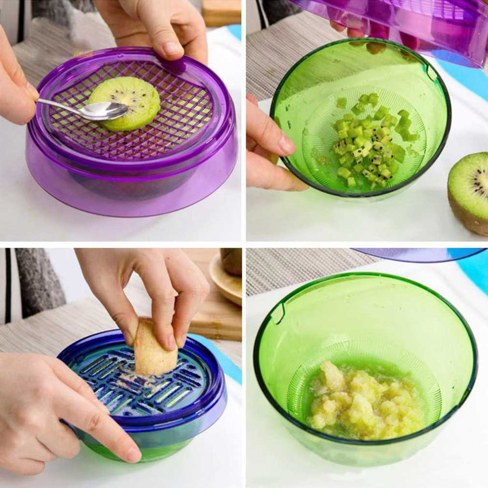 Multi-Functional Manual Salad and Fruit Processor by HitMyNeed