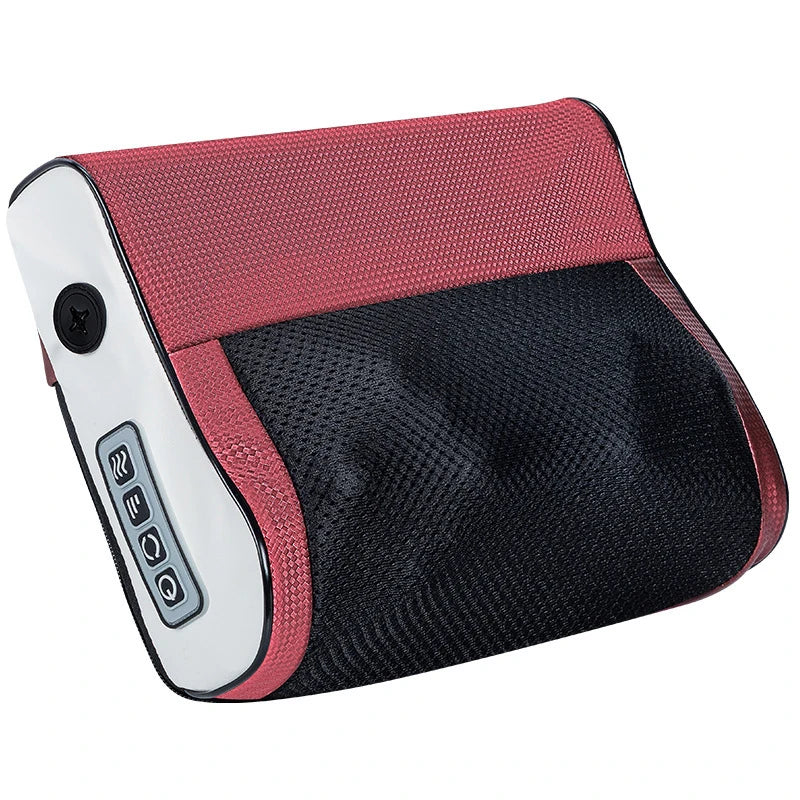 Multi Functional Neck, Shoulder & Back Massager red by HitMyNeed