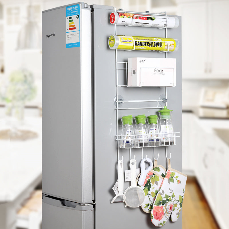Multi-Functional Refrigerator Suction Shelf Rack by HitMyNeed