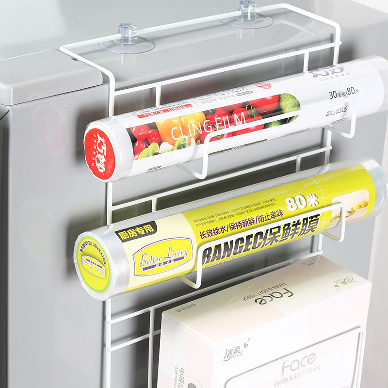 Multi-Functional Refrigerator Suction Shelf Rack by HitMyNeed
