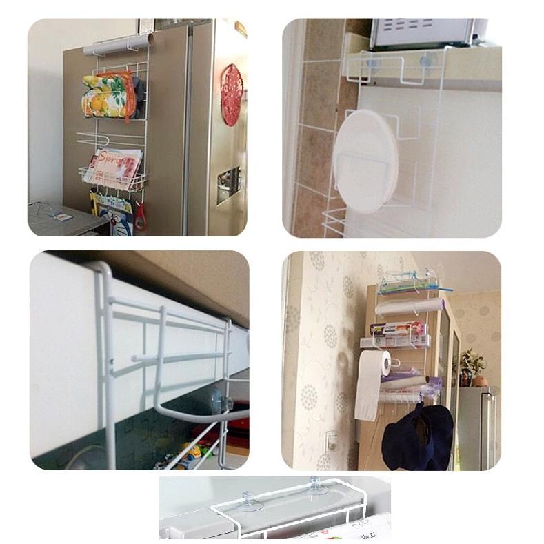 Multi-Functional Refrigerator Suction Shelf Rack by HitMyNeed