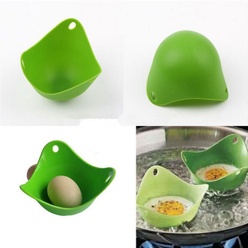 Multi Functional Silicone Egg Poacher Cups (2 Pack) by HitMyNeed
