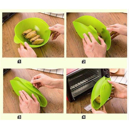 Multi-Functional Silicone Microwave Steamer Bowl by HitMyNeed