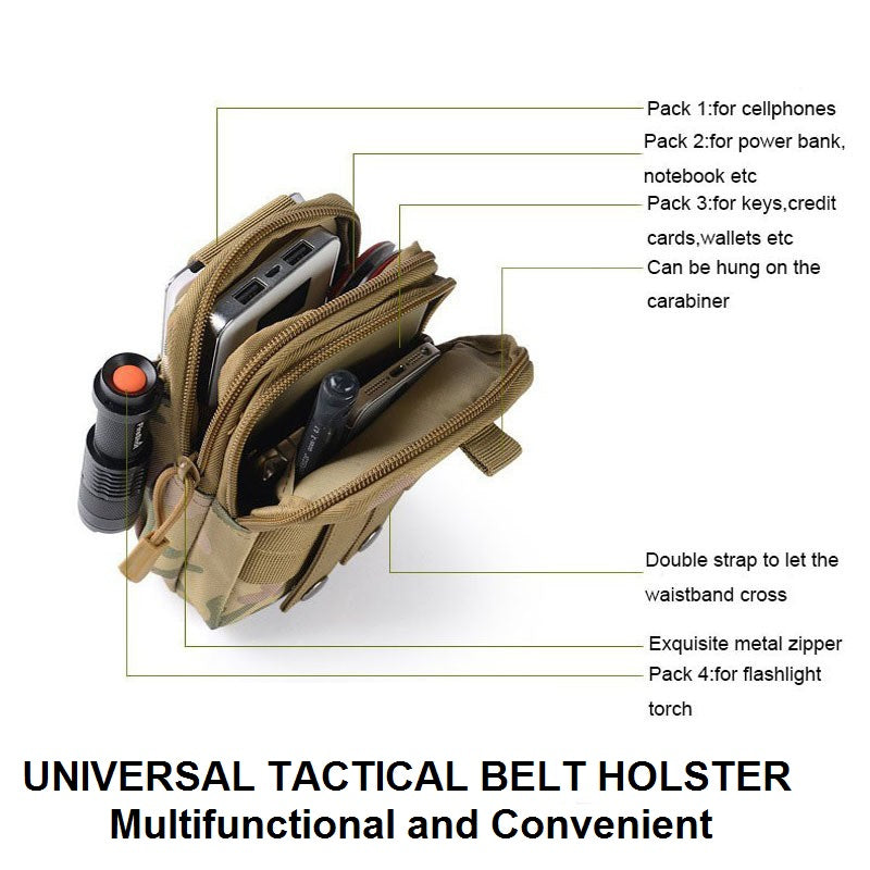 Multi-Functional Universal Belt and Backpack Holster by HitMyNeed