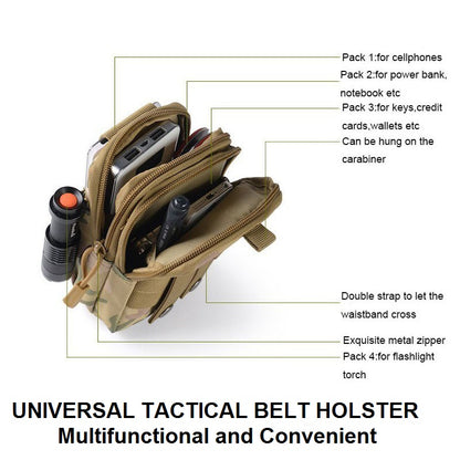 Multi-Functional Universal Belt and Backpack Holster by HitMyNeed