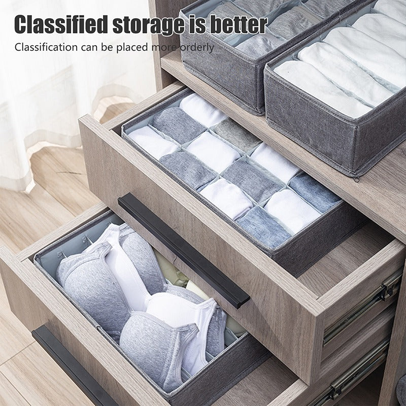 Multi-Grid Bra and Panties Drawer Organizer by HitMyNeed