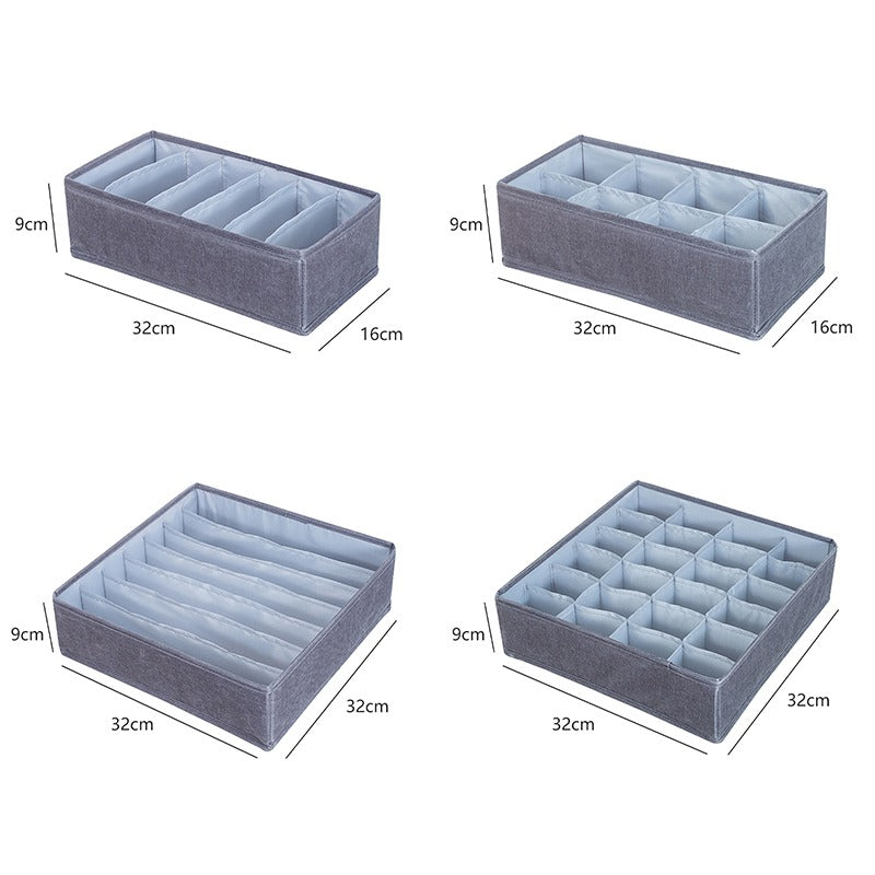 Multi-Grid Bra and Panties Drawer Organizer by HitMyNeed
