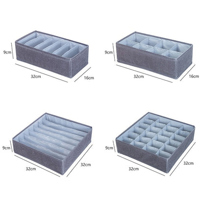 Multi-Grid Bra and Panties Drawer Organizer by HitMyNeed