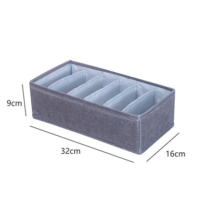 Multi-Grid Bra and Panties Drawer Organizer gray01 by HitMyNeed