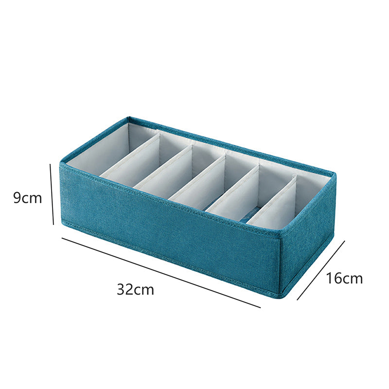 Multi-Grid Bra and Panties Drawer Organizer green01 by HitMyNeed