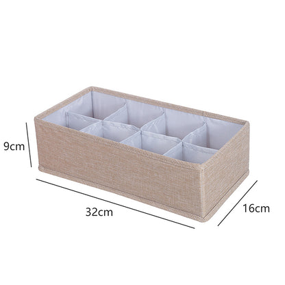 Multi-Grid Bra and Panties Drawer Organizer kahki02 by HitMyNeed