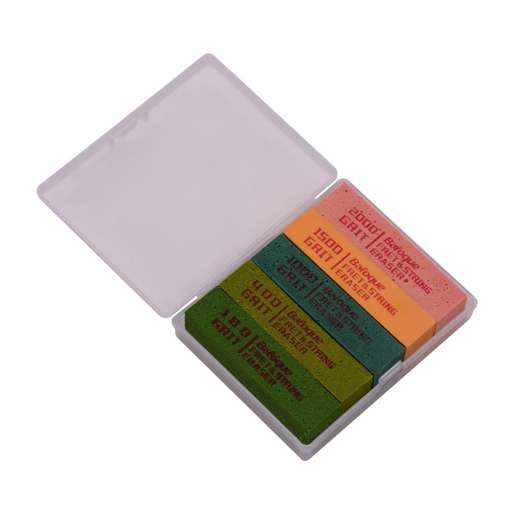 Multi-Grit Rubber Fret Eraser Set (5 Pieces) by HitMyNeed