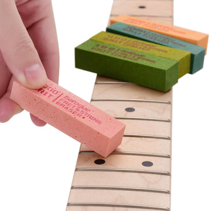 Multi-Grit Rubber Fret Eraser Set (5 Pieces) by HitMyNeed
