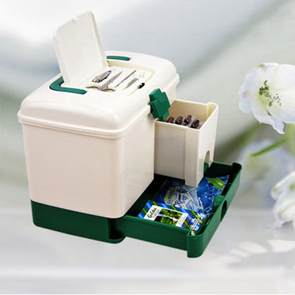 Multi-Layer First Aid Box and Medicine Storage Kit by HitMyNeed