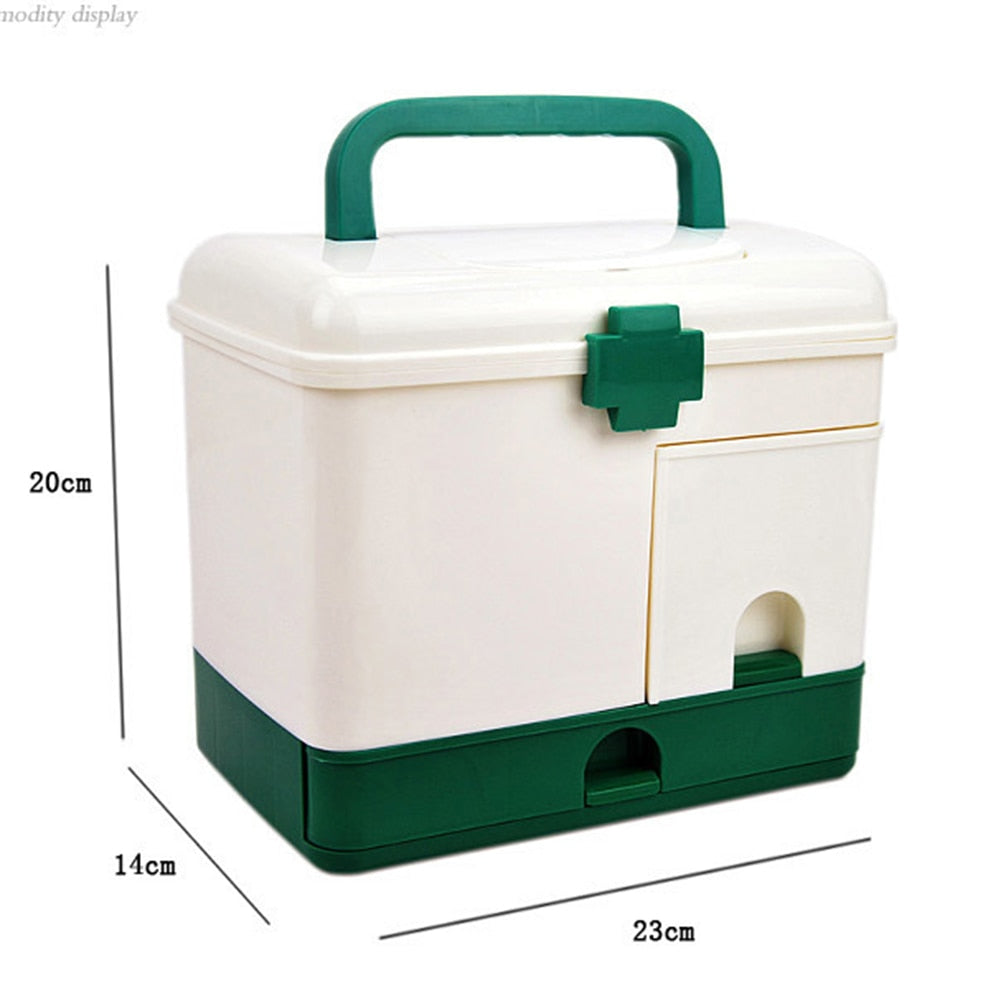 Multi-Layer First Aid Box and Medicine Storage Kit by HitMyNeed