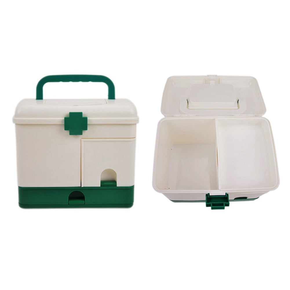 Multi-Layer First Aid Box and Medicine Storage Kit by HitMyNeed