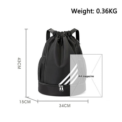 Multi Pocket Waterproof Drawstring Bag by HitMyNeed