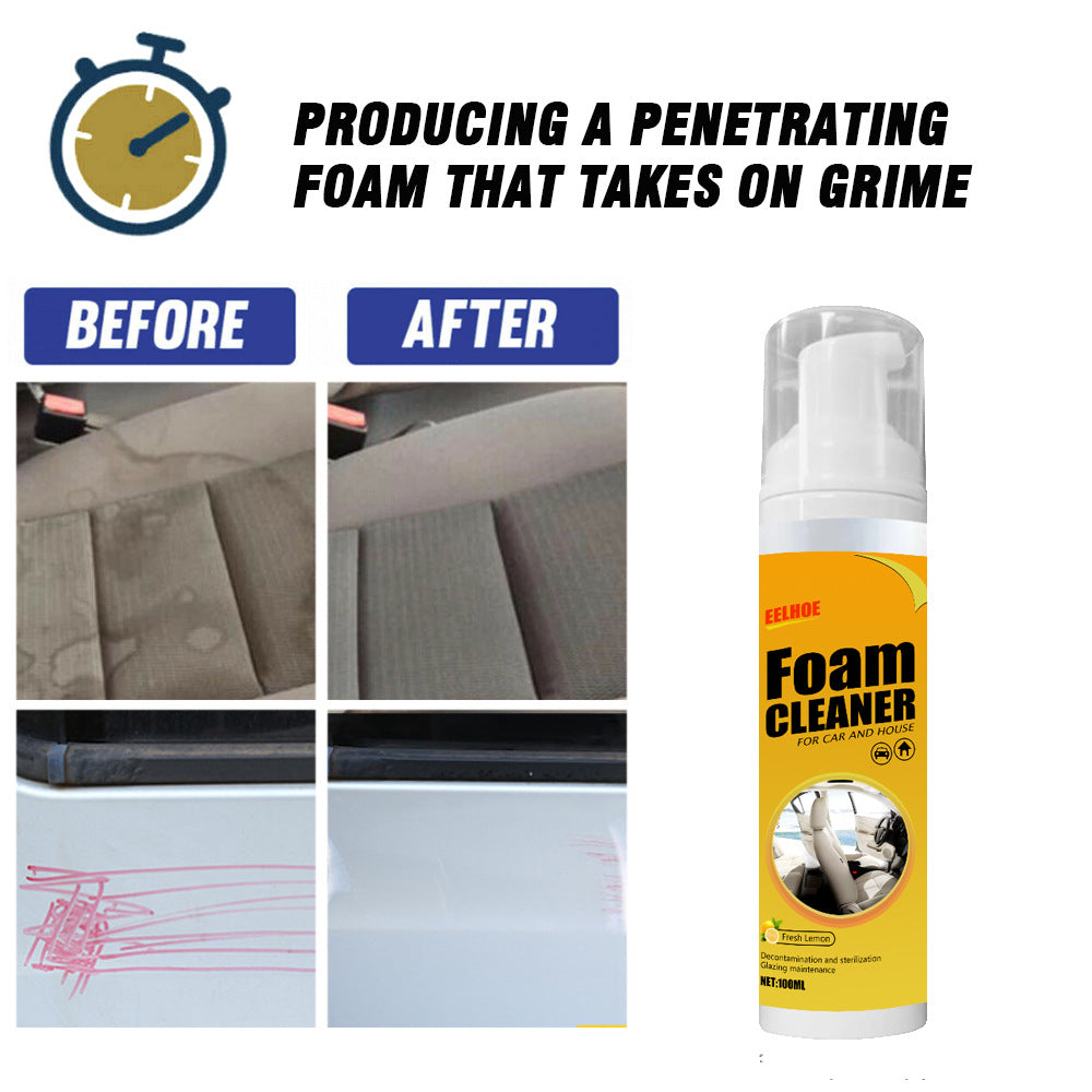 Multi-Purpose Car Interior Foam Cleaner 100ml by HitMyNeed
