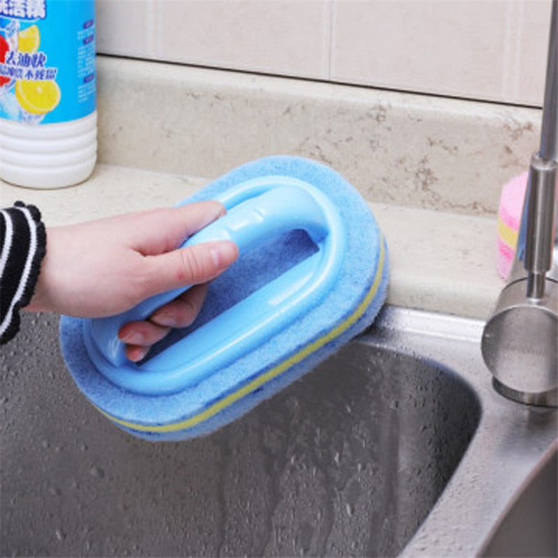 Multi‑Purpose Kitchen and Bathroom Cleaning Brush by HitMyNeed