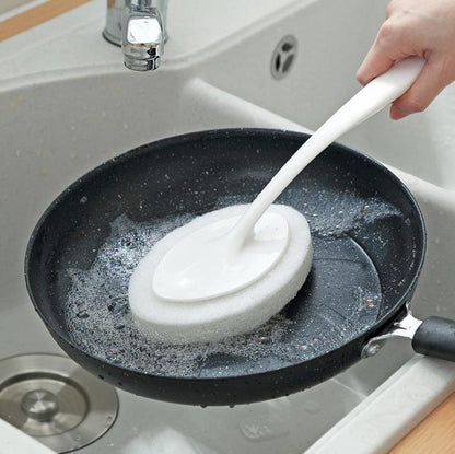 Multi Purpose Long Handle Sponge Cleaning Brush by HitMyNeed