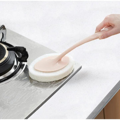 Multi Purpose Long Handle Sponge Cleaning Brush by HitMyNeed