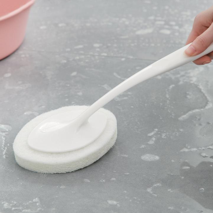 Multi Purpose Long Handle Sponge Cleaning Brush by HitMyNeed