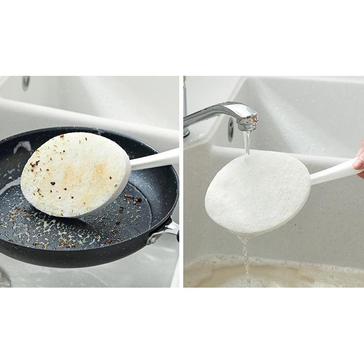 Multi Purpose Long Handle Sponge Cleaning Brush by HitMyNeed