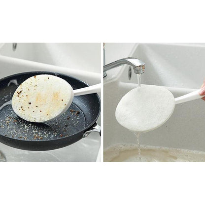 Multi Purpose Long Handle Sponge Cleaning Brush by HitMyNeed