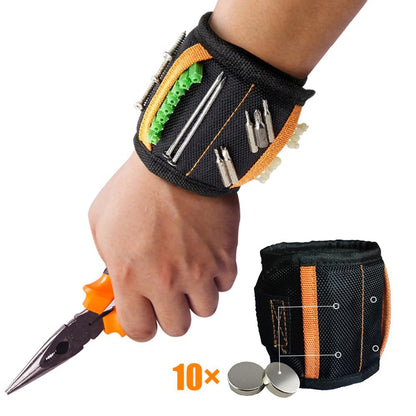 Multi-Purpose Magnetic Tool Wristband by HitMyNeed