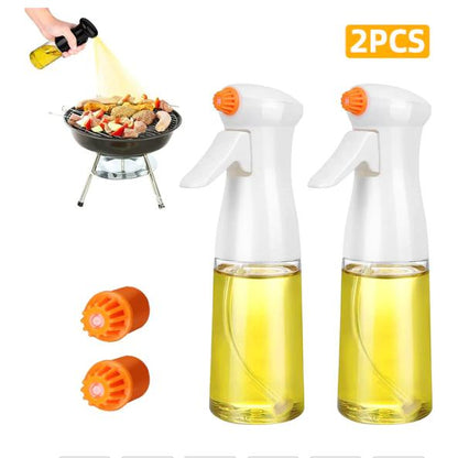 Multi Purpose Mist Cooking Oil Spray Set (2pcs) 2-pcs-white by HitMyNeed