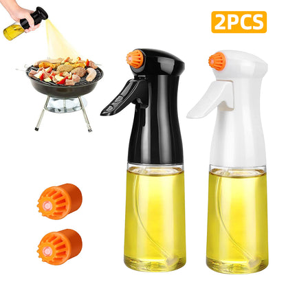 Multi Purpose Mist Cooking Oil Spray Set (2pcs) black-and-white by HitMyNeed